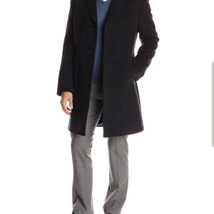 Tommy Hilfiger Trenchcoat Dark Gray Long Coat